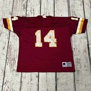 Vintage Kids Boys Brad Johnson Washington Redskins Champion Jersey